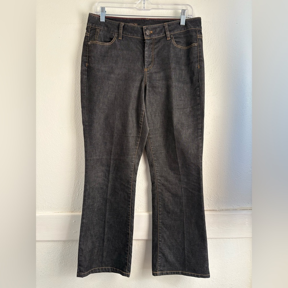 Talbots Curvy Bootcut Jeans Dark Wash 10P Petite 30” Inseam